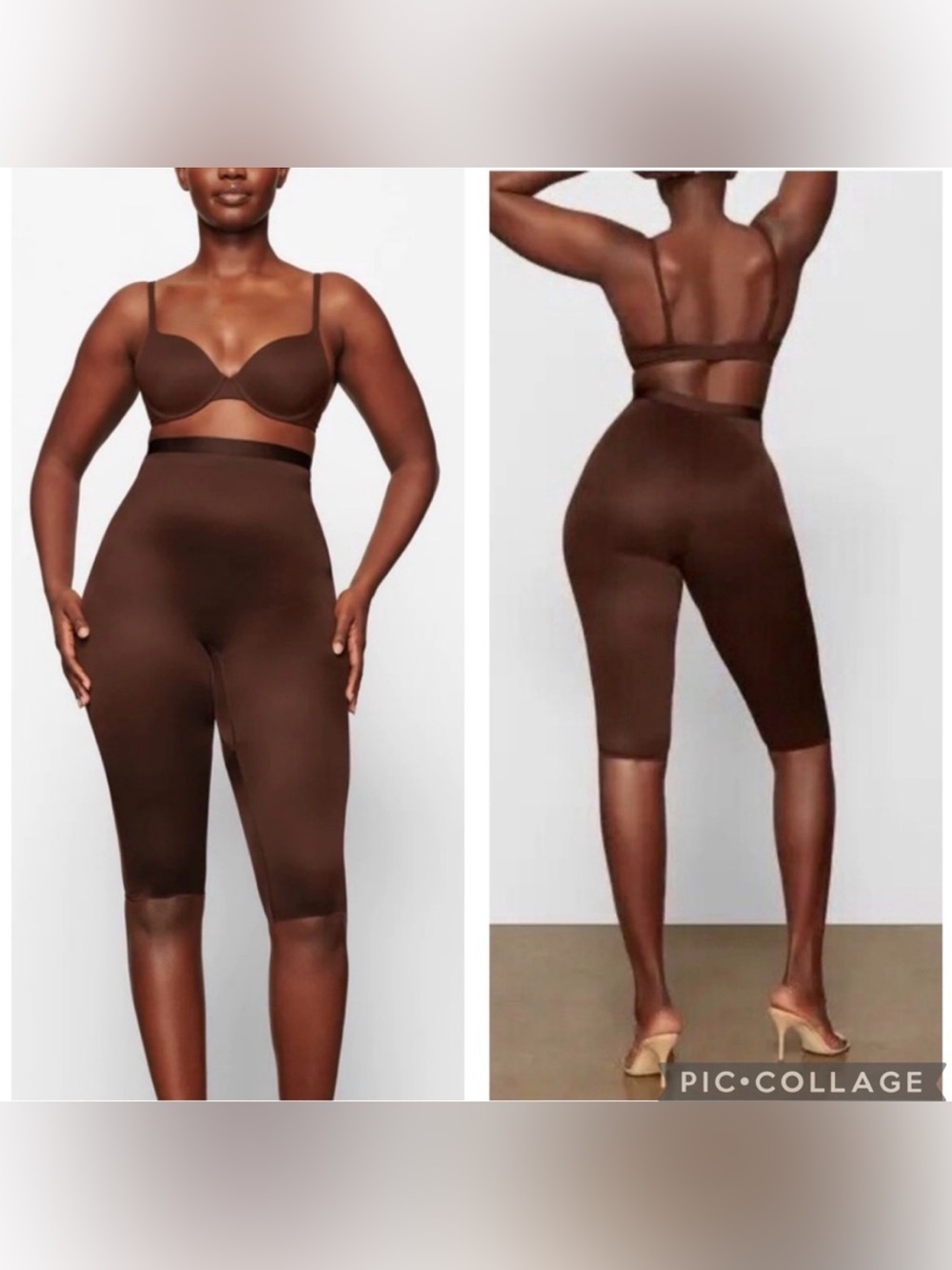 NEW Skims Barely There High Waist‎ Cropped Leggings 4X